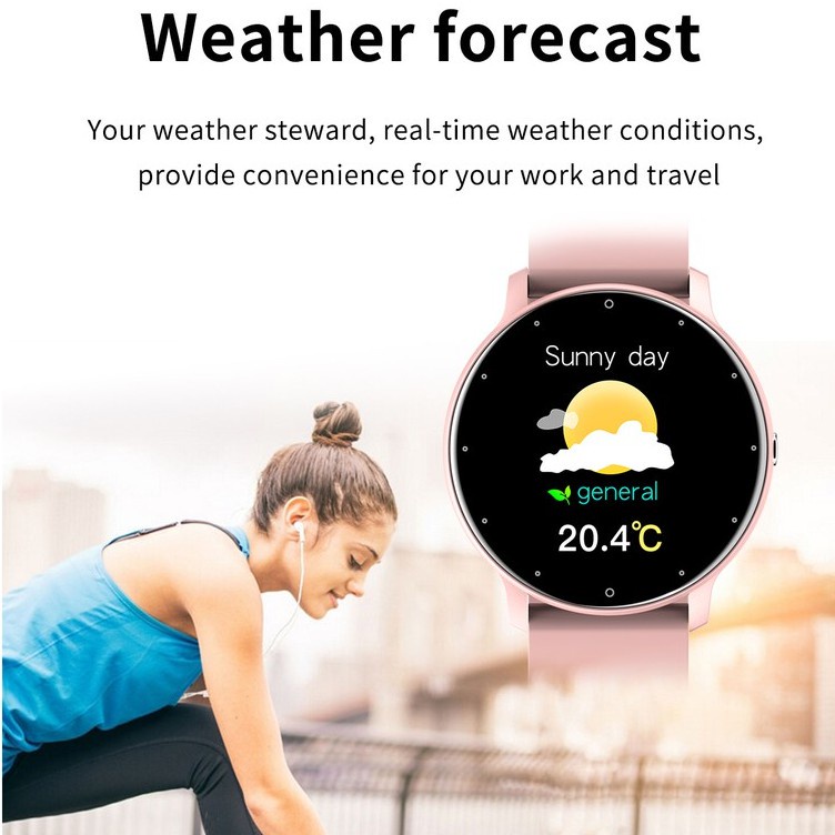 Đồng hồ thông minh dành cho nữ SKMEI ZL02 Chống nước đo nhịp tim huyết áp cho iOS Android