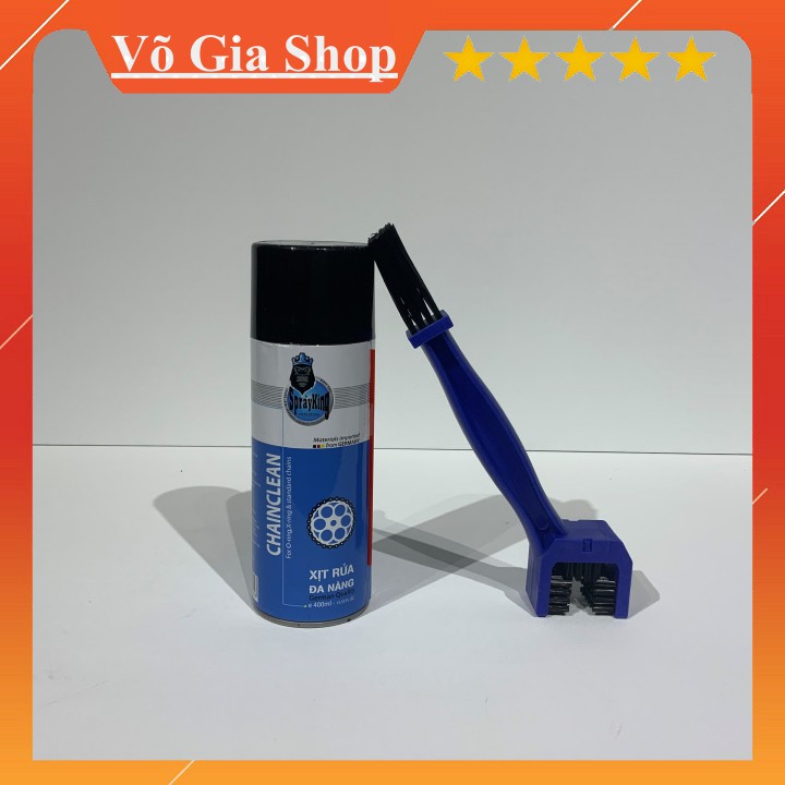 COMBO Sịt Rửa Dưỡng Sên SPRAYKING - Chất Lượng Cao Cho XE MÁY