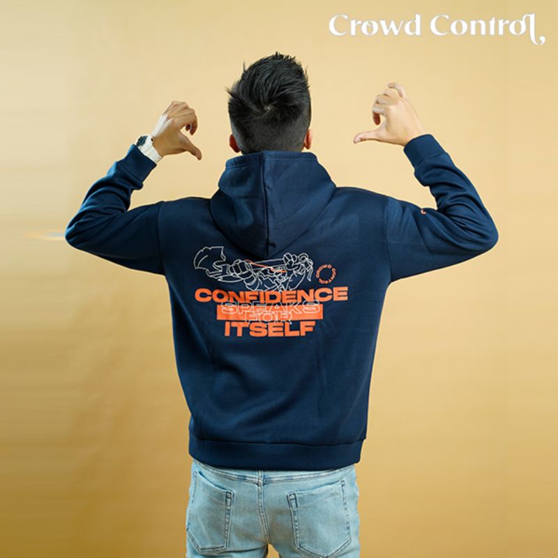 Áo nỉ Gaming Hoodie xanh navy