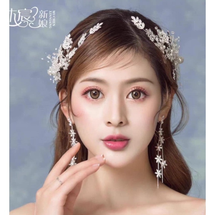 Cài lá đá tua siêu xinh, giá chỉ 90k