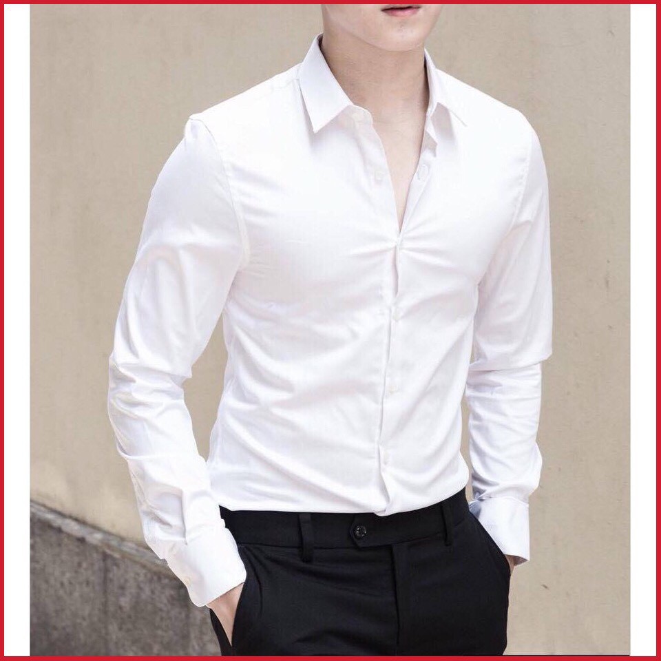 Áo sơ mi nam dài tay - kiểu dáng basic phong cách - thời trang - PANDO FASHION | BigBuy360 - bigbuy360.vn