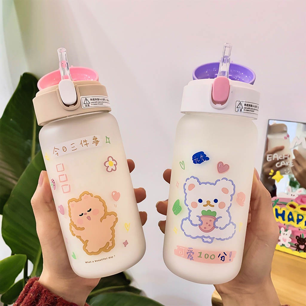 Bình nước cho bé, bình tập uống nước cho bé dễ thương