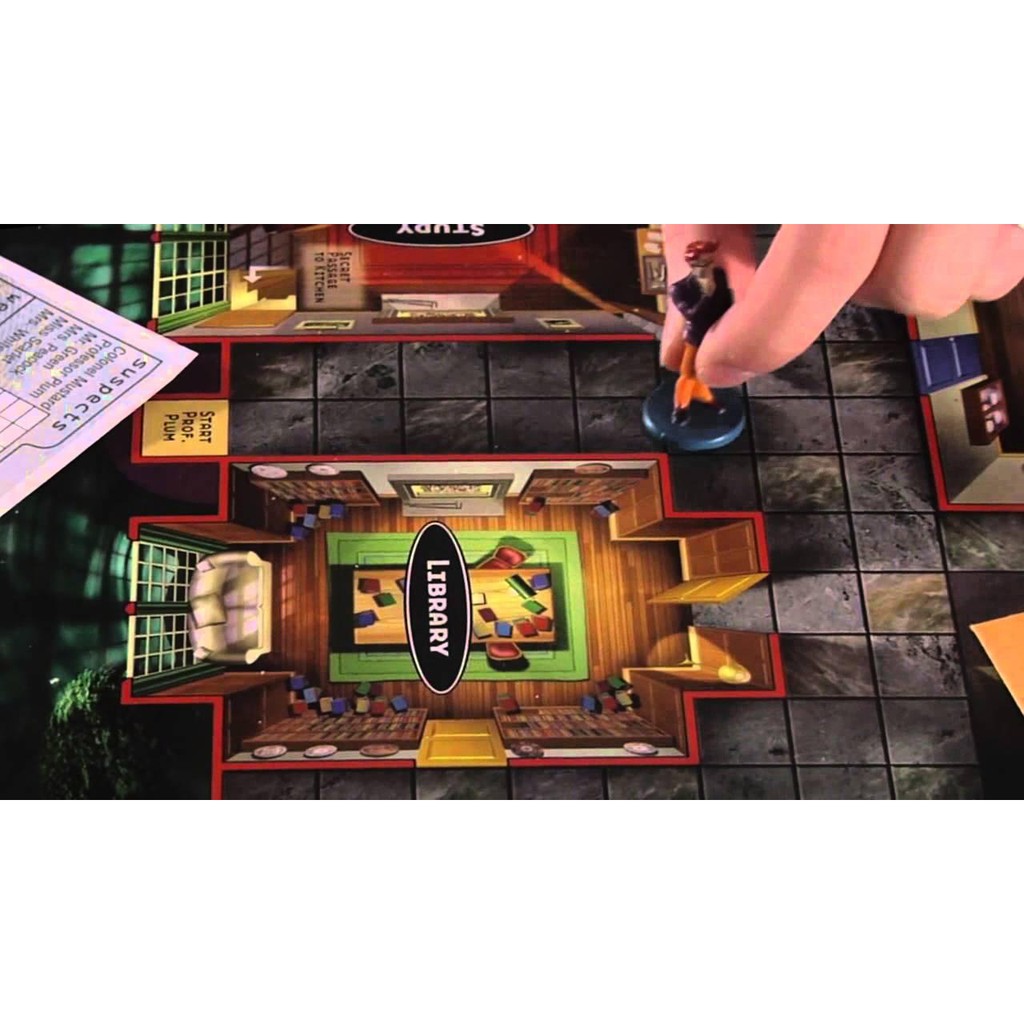 Board Game Nhập Vai Cluedo Suy Luận Phá Án Hộp Cứng Chất Lượng Cao