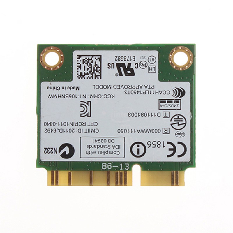 Card Wifi 105bnhmw Không Dây-N 105 Mini Pci-E 150mbps 2.4 Ghz 802.11b / G / N | BigBuy360 - bigbuy360.vn