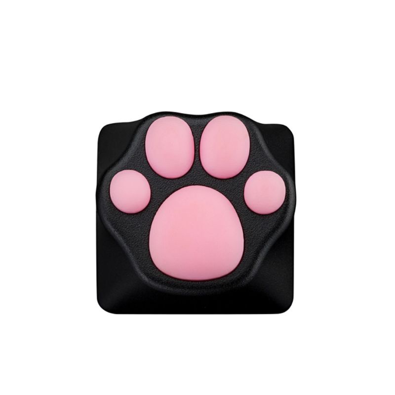 LIDU1  Personality Customized ABS Silicone Kitty Paw Artisan Cat Paws Pad Keyboard keyCaps for Cherry MX Switches