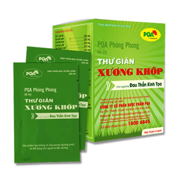 PQA Phòng Phong – Giúp thư giãn xương khớp, trừ phong thấp, mạnh gân cốt, giảm đau nhức xương khớp, đau thần kinh tọa