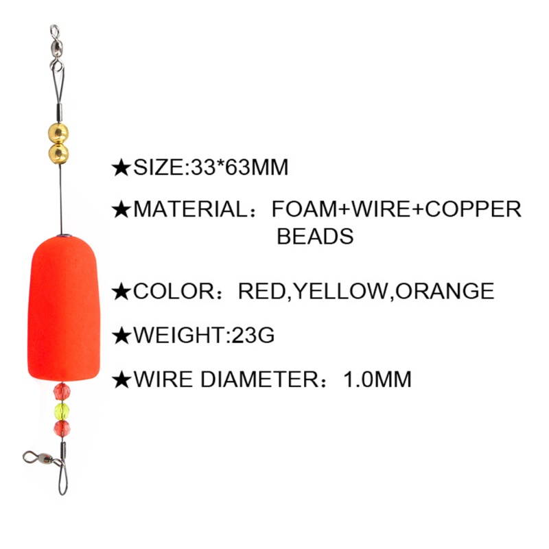Qq * Bộ Phao Nổi Câu Cá Đa Năng Bằng Nút Bần Độ Nhạy Cao