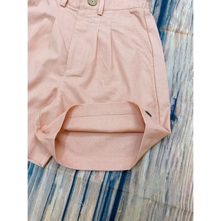 Quần short LINEN BỘT PREMIUM. June Q07