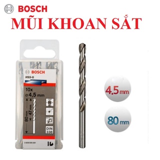 Mũi Khoan Sắt HSS-G Ø 4.5 mm (2608595061)