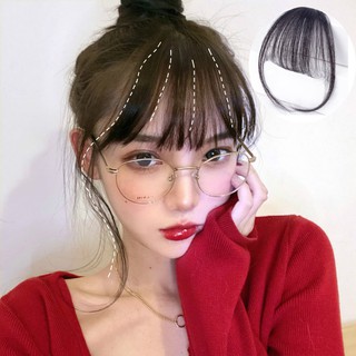 [XẢ KHO] Tóc Mái Giả Thưa Có Mai Đẹp Tự Nhiên Giống Thật 99% Kèm Ảnh Khách Chụp Feebback!