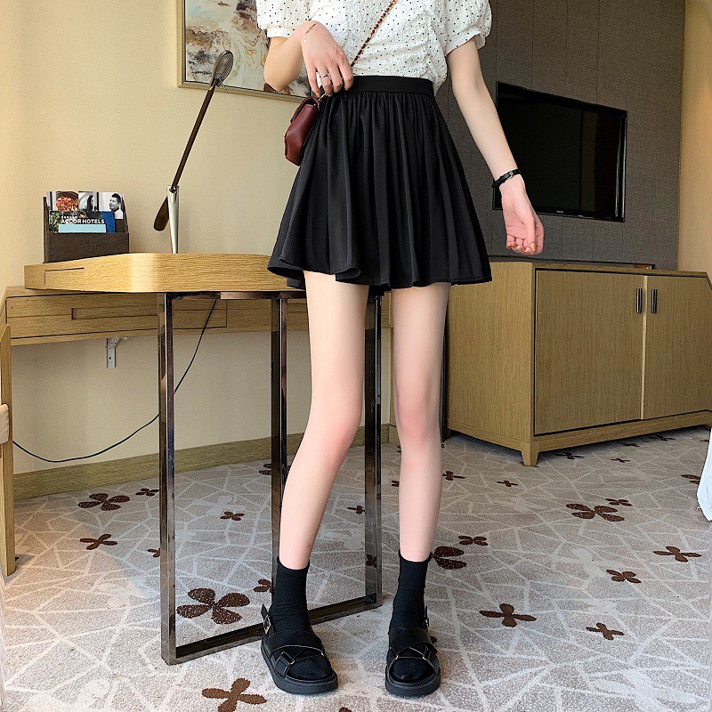 [Mã FADIRECT20 giảm 20K đơn 150K] Chân Váy Xếp Li Lưng Cao Phong Cách Hàn Quốc Dành Cho Nữ | BigBuy360 - bigbuy360.vn