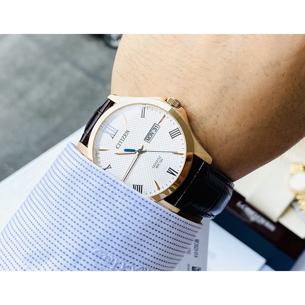 Đồng Hồ Nam CITIZEN BF2023-01A Chính Hãng Tặng Dây Da Cao Cấp