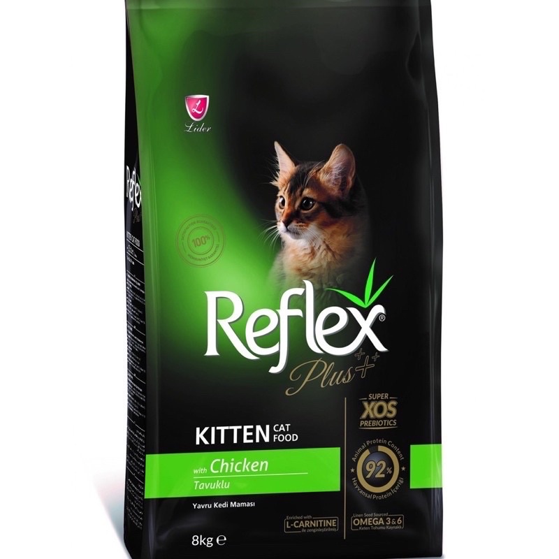Thức Ăn Reflex Plus 1,5Kg Kitten và Adult vị Gà cho Mèo yêu