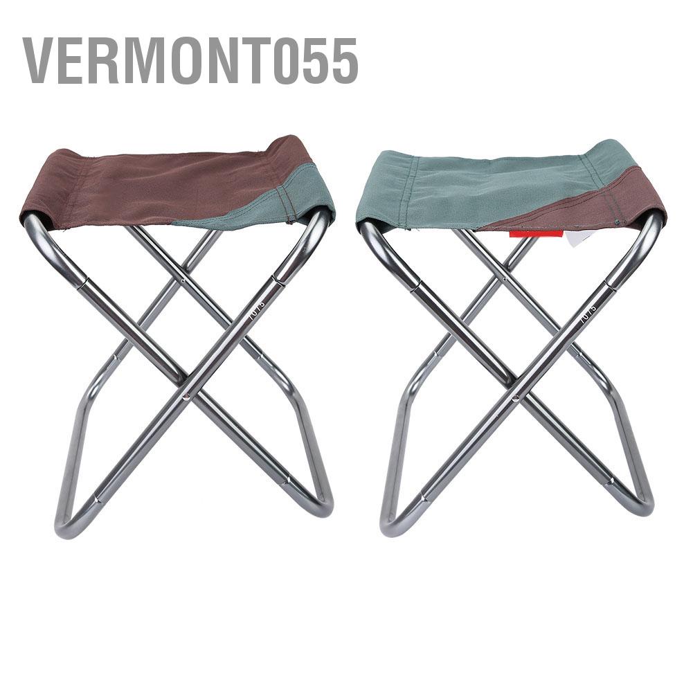 Có thể bán buôn Ghế xếp vải Oxford di động để cắm trại ngoài trời Câu cá dã ngoại BBQ Vermont055 Hàng giao ngay