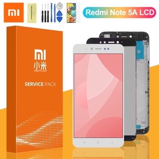 Màn hình lcd 5,5 "cho xiaomi redmi note 5a màn hình lcd màn hình cảm ứng có khung cho xiaomi redmi note 5a prime lcd y1 / y1 lite