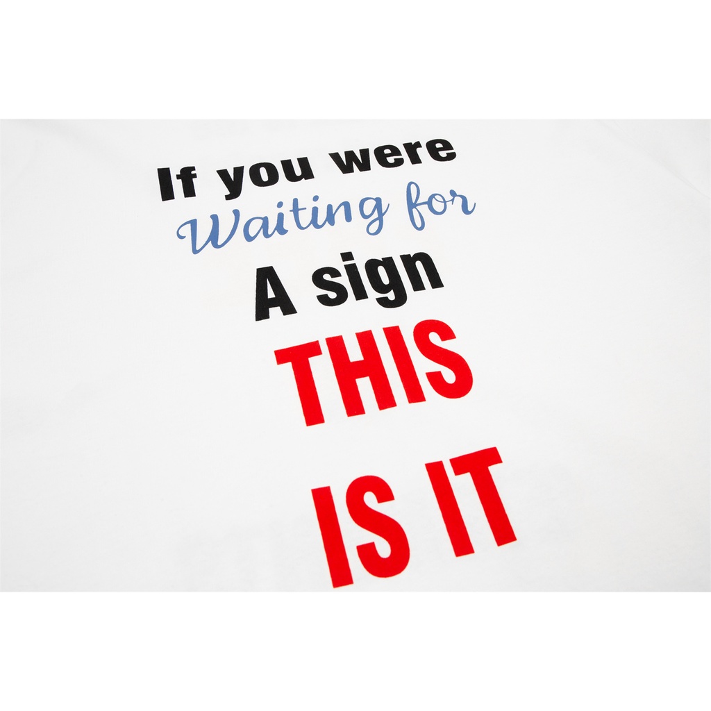 VETEMENTS 2022SS Letter Print Embroidered American Oversize Street Casual Couple Short Sleeve T-Shirt