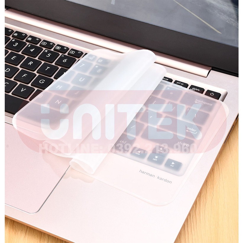 Miếng Lót Silicon Chống bụi, Chống Thấm, Bảo Vệ Bàn Phím Cho Laptop, Macbook 15inch