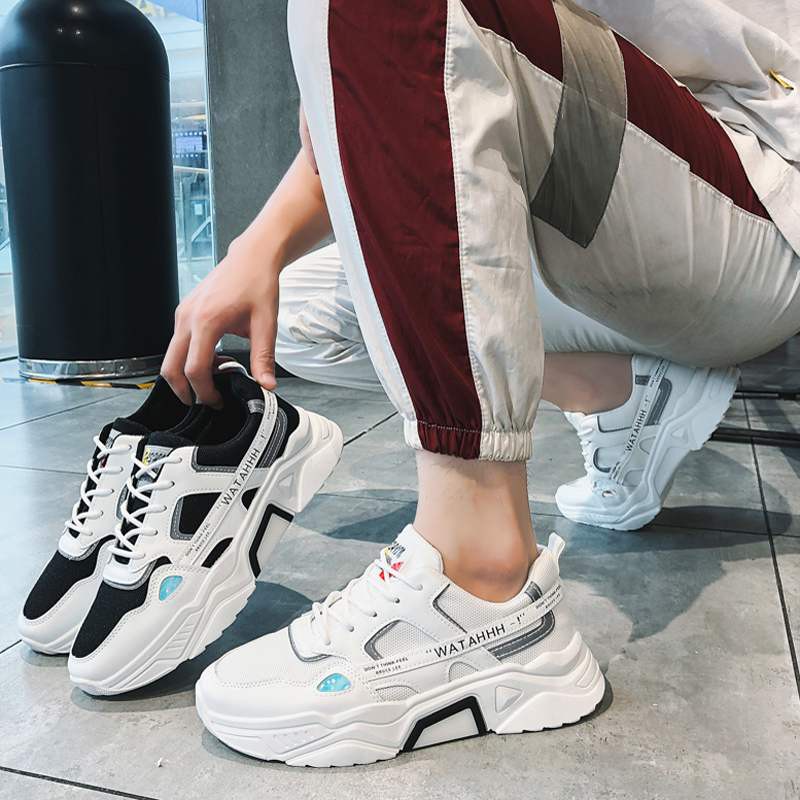 Giày thể thao sneaker nam WATAHH phản quang nổi bật kiểu dáng hiện đại