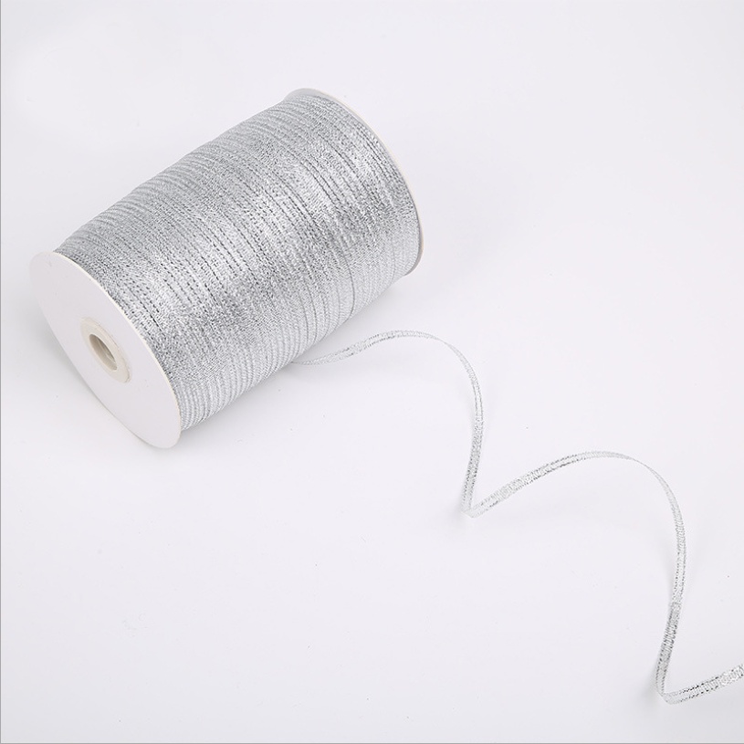 Cuộn Dây Ruy Băng Kim Loại Dài 25 Yards 22M Dùng Trang Trí Tiệc Giáng Sinh