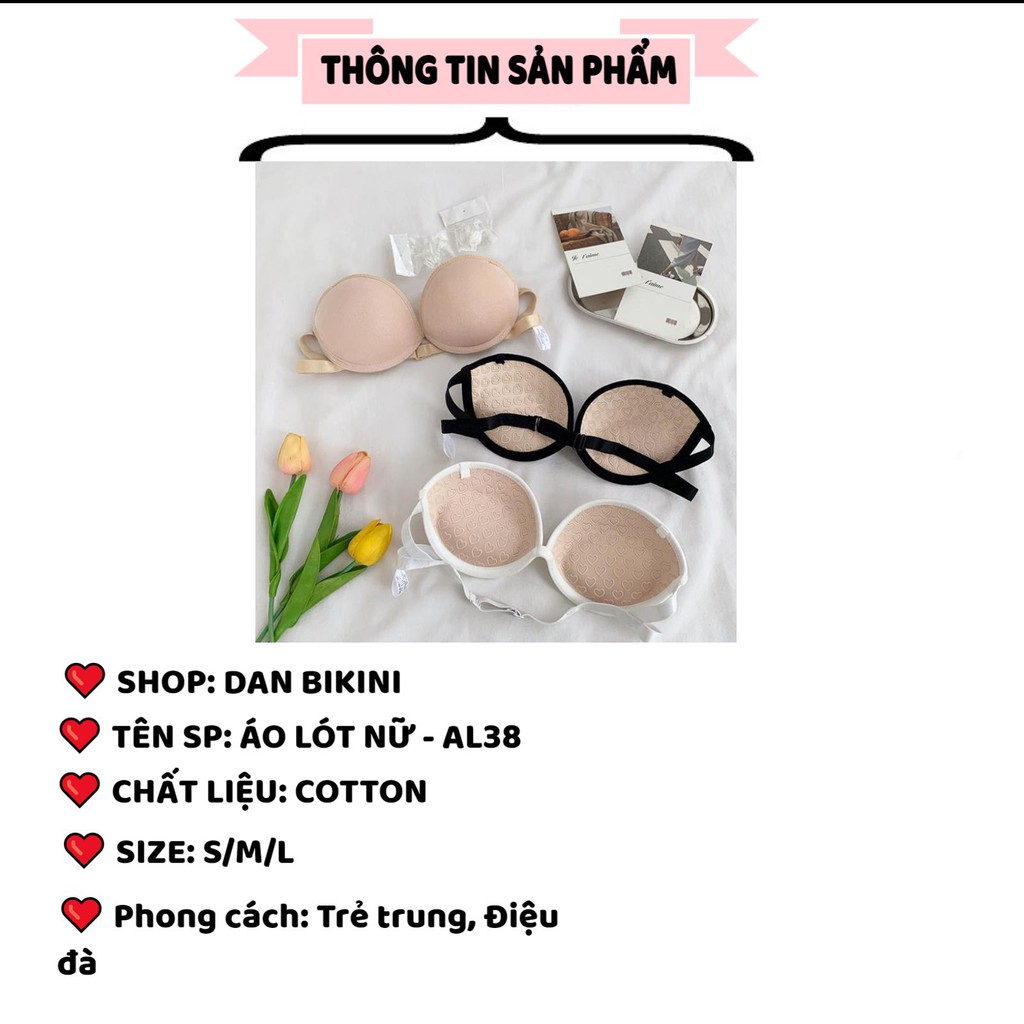 Áo Lót Nữ ❤️FREESHIP❤️ Áo Ngực Nữ đệm tim có gọng nâng vòng một gợi cảm quyến rũ mã AL38 | BigBuy360 - bigbuy360.vn
