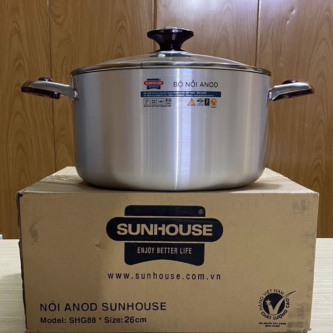 Nồi lẻ SUNHOUSE size 26cm-Hàng Chính Hãng