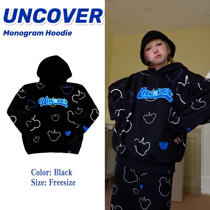 Bộ hoodie & sweatpants Monogram Đen | BigBuy360 - bigbuy360.vn