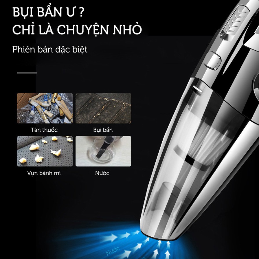 [MẪU MỚI] Máy Hút Bụi Cầm Tay Không Dây Damas XC628 (Chính Hãng) - Sử dụng pin sạc, kết hợp với nhiều đầu hút đa dạng | BigBuy360 - bigbuy360.vn