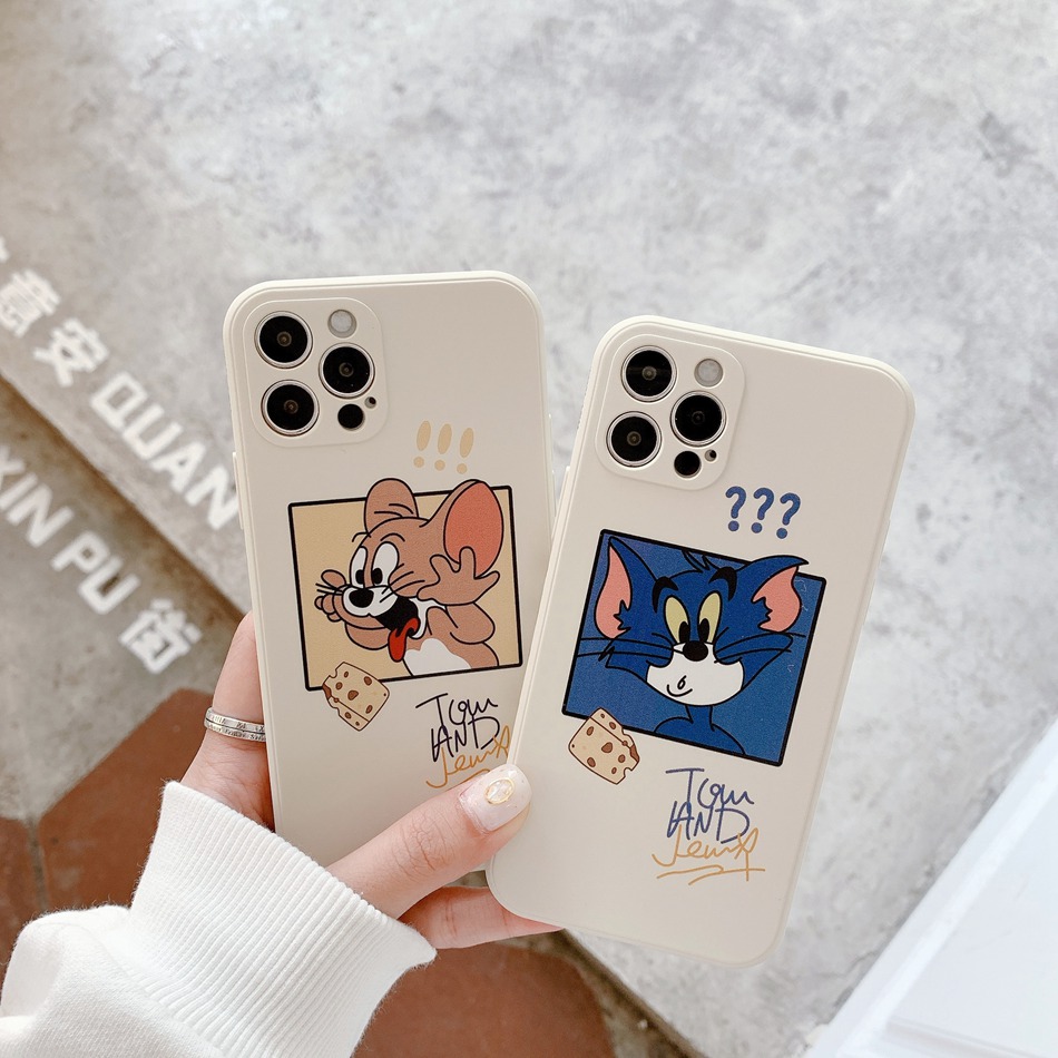 Ốp điện thoại silicone mềm dễ thương dành cho Apple Iphone 11 12 Pro 12pro Max 12mini 7 8 Plus X Xs Max Xr | BigBuy360 - bigbuy360.vn