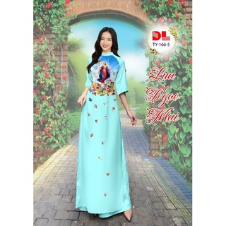 Vải áo dài Đức Mẹ