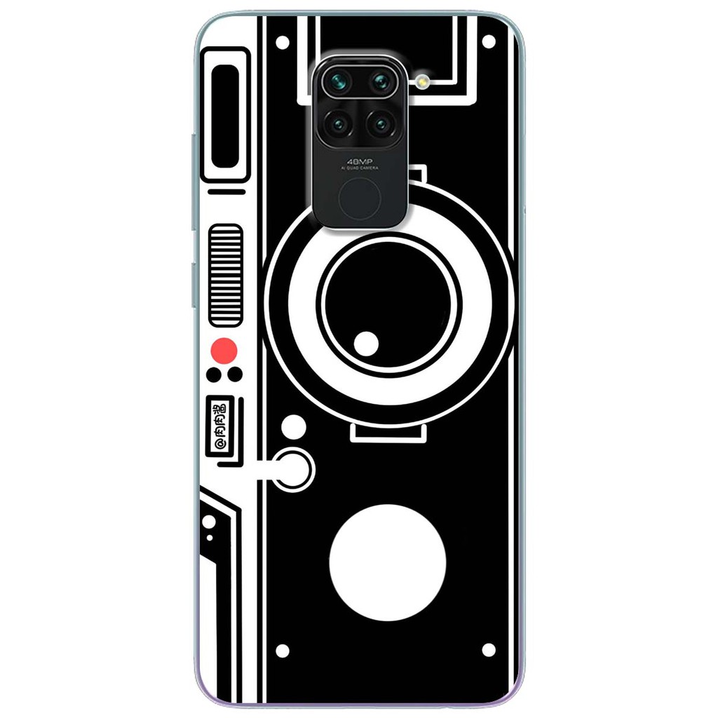 Ốp lưng nhựa dẻo Xiaomi Redmi Note 9, Note 9s, Note 9 Pro in hình Máy chụp hình