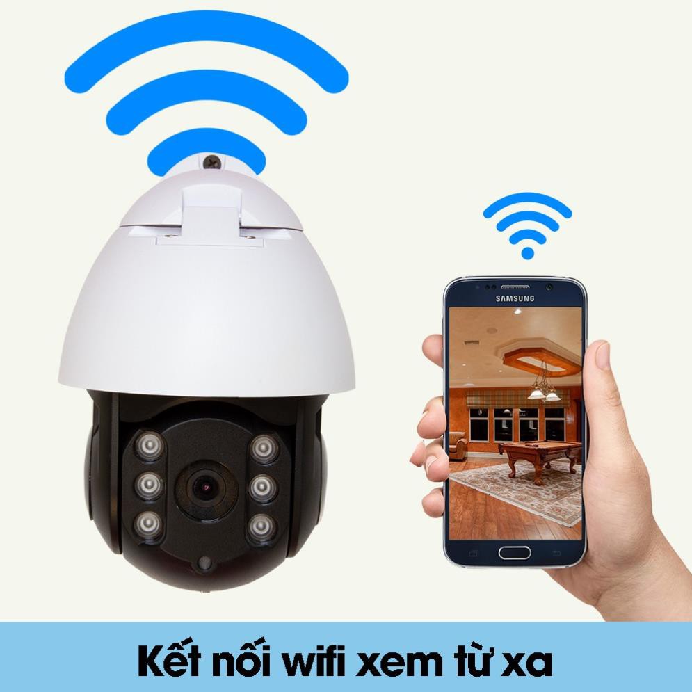 Camera WIFI - Camera Ip Giám Sát CareCam Ngoài Trời 19HS200 Xoay Theo Chuyển Động 1080P Chính Hãng