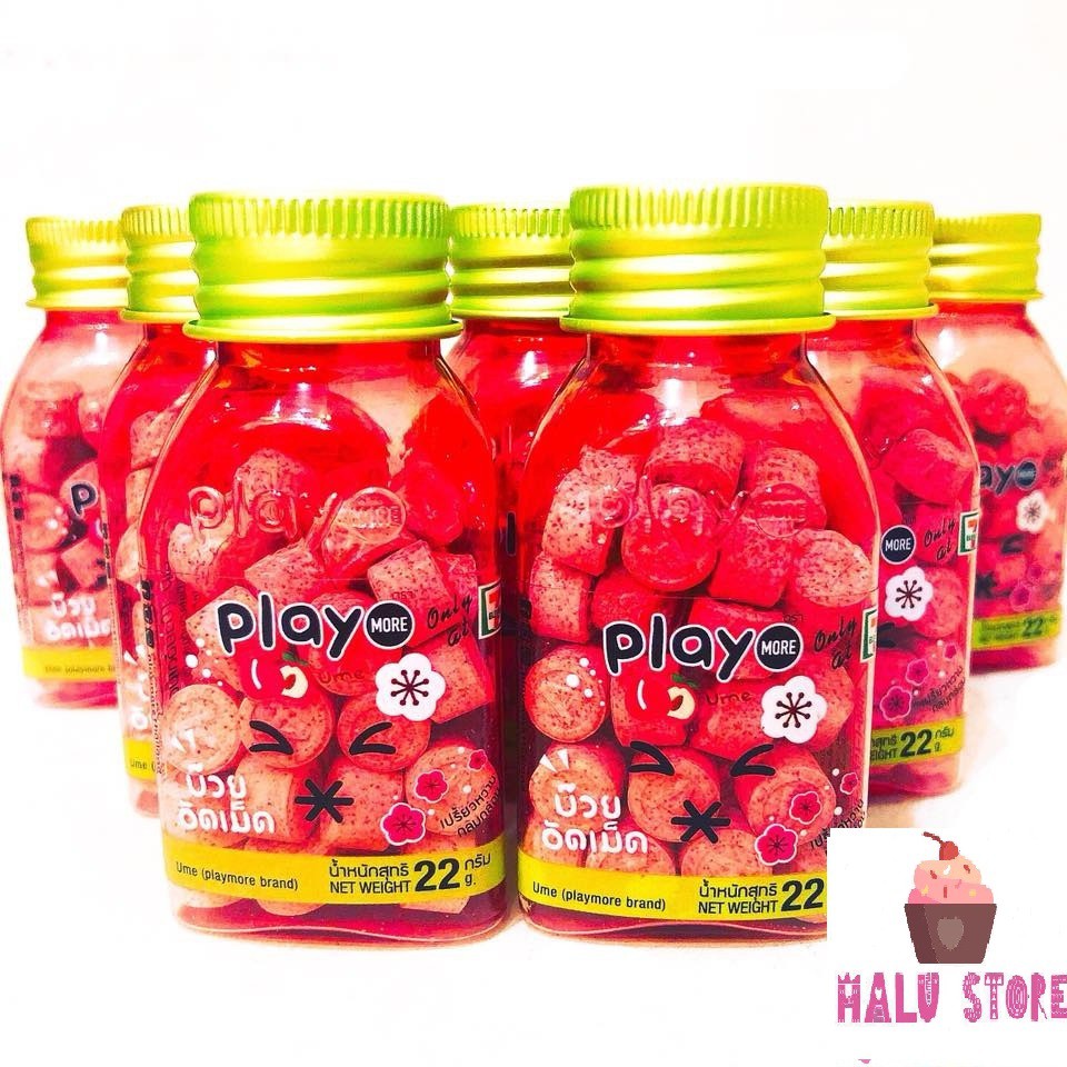 [TỔNG HỢP 5 LOẠI ] Kẹo the Play Thái Lan hủ nhỏ 22g