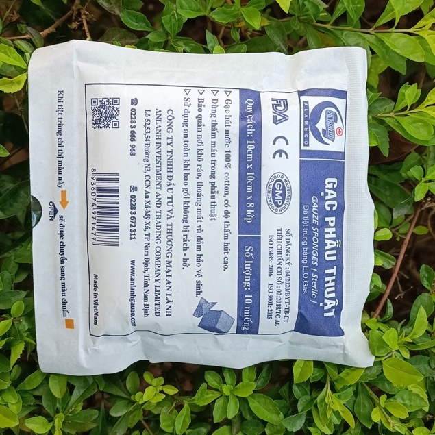 Gạc đắp mặt nạ, gạc phẫu thuật hút nước dùng trong spa