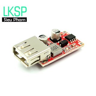Mạch hạ áp usb 5v3a mini đầu vào 9-24v