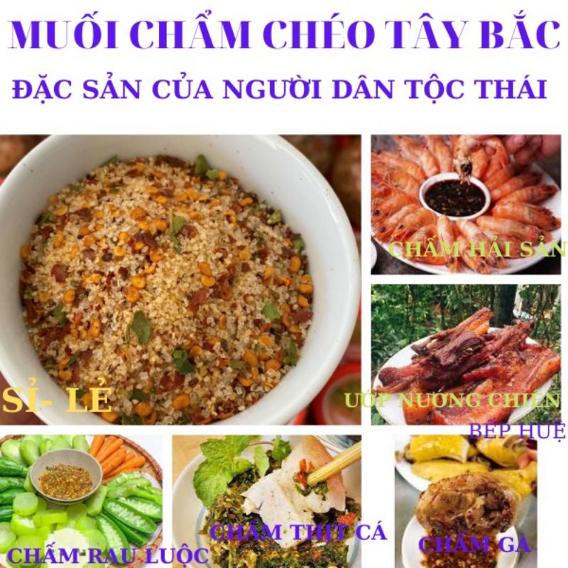 Muối chấm chẩm chéo Tây Bắc 230gr