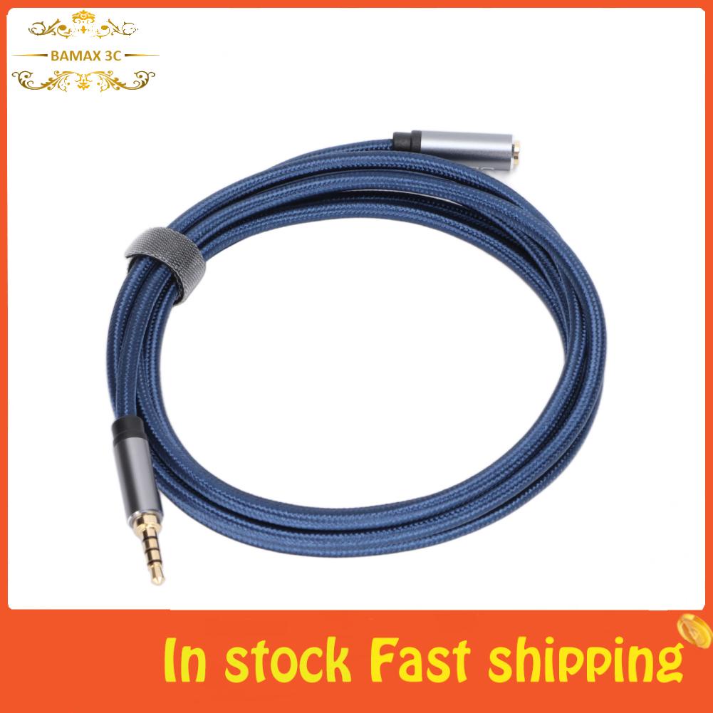 Cáp âm thanh nối dài jack 3.5mm cho điện thoại/PC dài 5.9ft