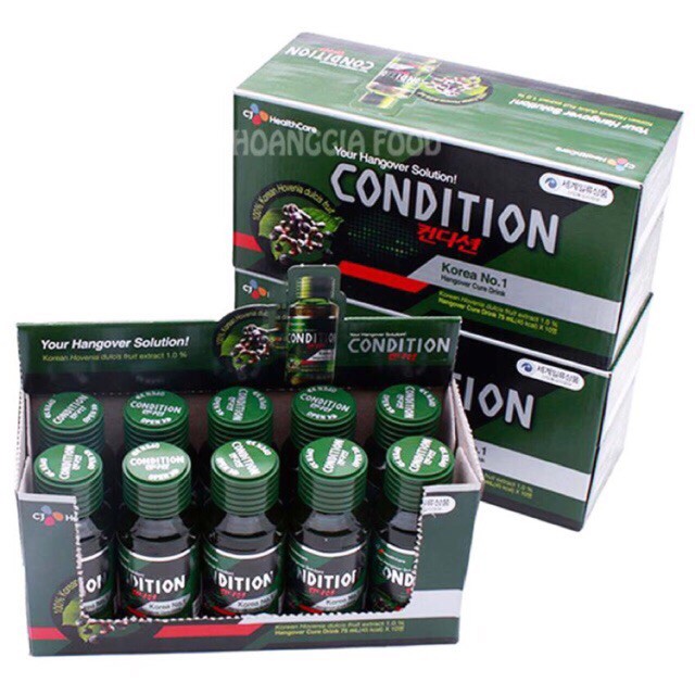 CHẤT LƯỢNG -Nước giải rượu condition 75ml  chuẩn  hàn quốc