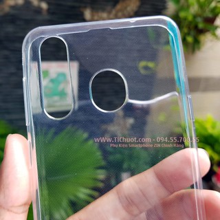 Ốp lưng Samsung A8s/ A9 Pro 2019 Silicon Dẻo Trong Suốt