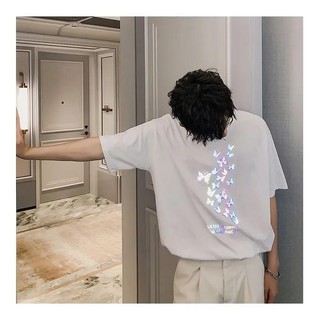 Áo thun Stee Phản quang BUTTERFLY DANCE Unisex