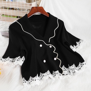 Áo Croptop Viền Ren
