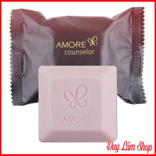 Xà Bông Nước Hoa Dạng Bánh AMORE Counselor Cho Da Thơm mát 70g Hàn Quốc