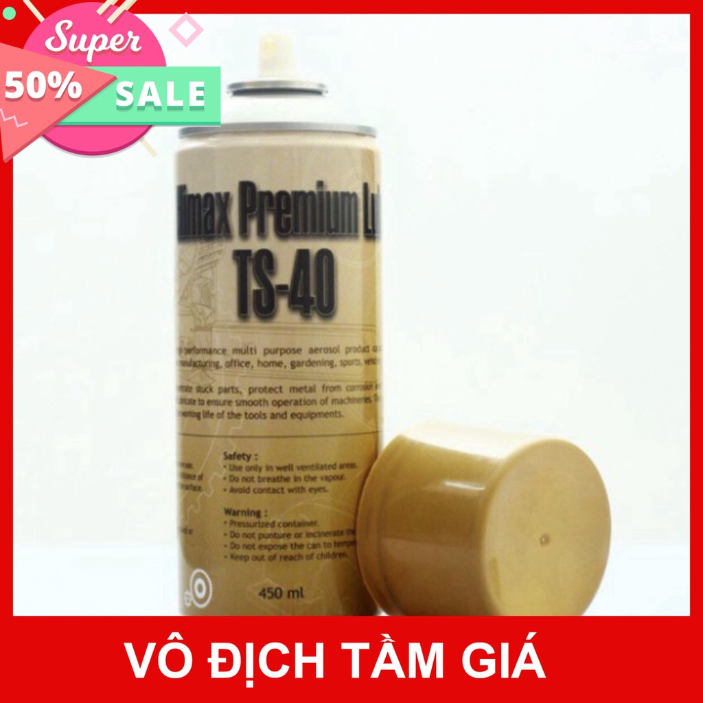 [HÀNG LOẠI 1] TS40 bôi trơn, rửa sên, tẩy sét, chống oxi hoá , chống ẩm, chống rỉ sét MS 800 ĐẠI_KA_GROUP