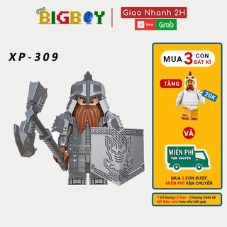 Lego Lord of The Rings Mẫu Mới Giá Rẻ Nhất Chiến Binh Người Lùn XP 309
