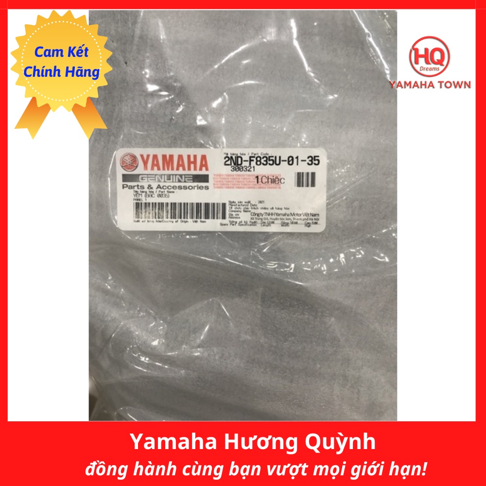 Yếm Bạc 0035 chính hãng Yamaha dùng cho xe Exciter 150 - Yamaha town Hương Quỳnh