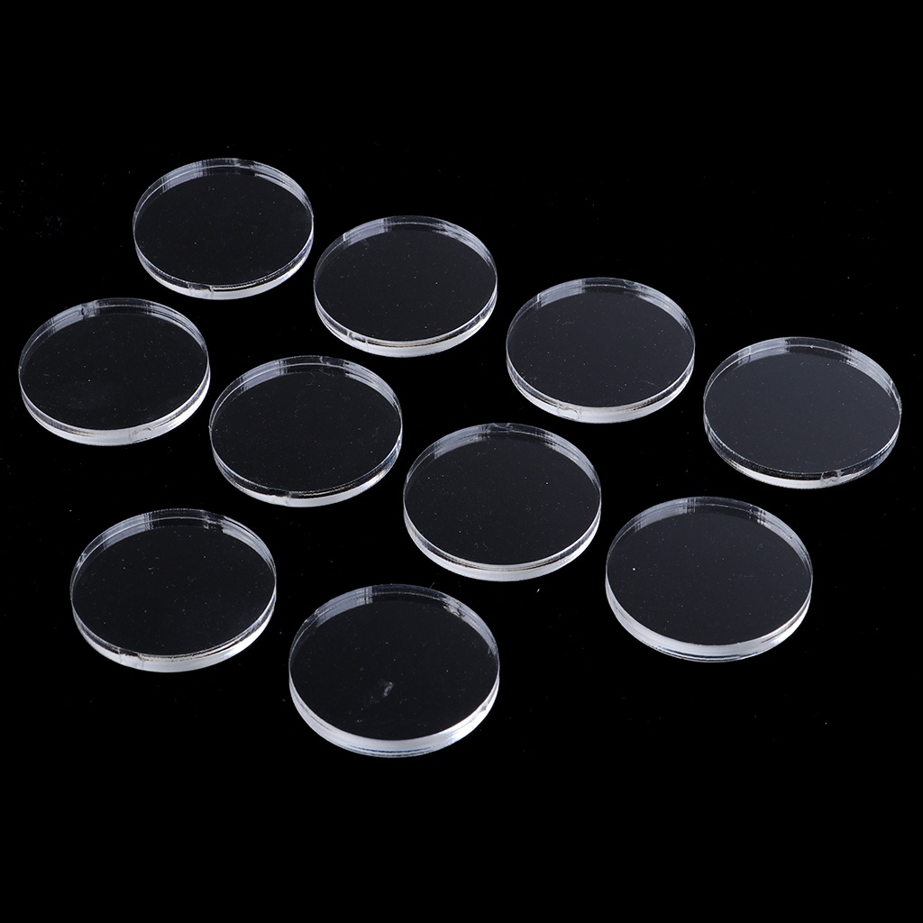 Set 10 đế trưng bày mô hình bằng acrylic chất lượng cao
