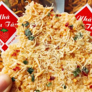 10 gói cơm cháy chà bông - 180G - NHẬT QUỲNH - thương hiệu trên 20 năm - Đại lý sỉ