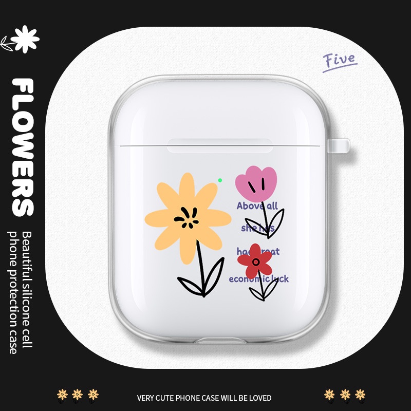Vỏ bảo vệ đựng tai nghe Airpod 1/Airpod 2/Airpod pro mẫu đẹp  ốp bluetooth airpods 1/2-Dinuo