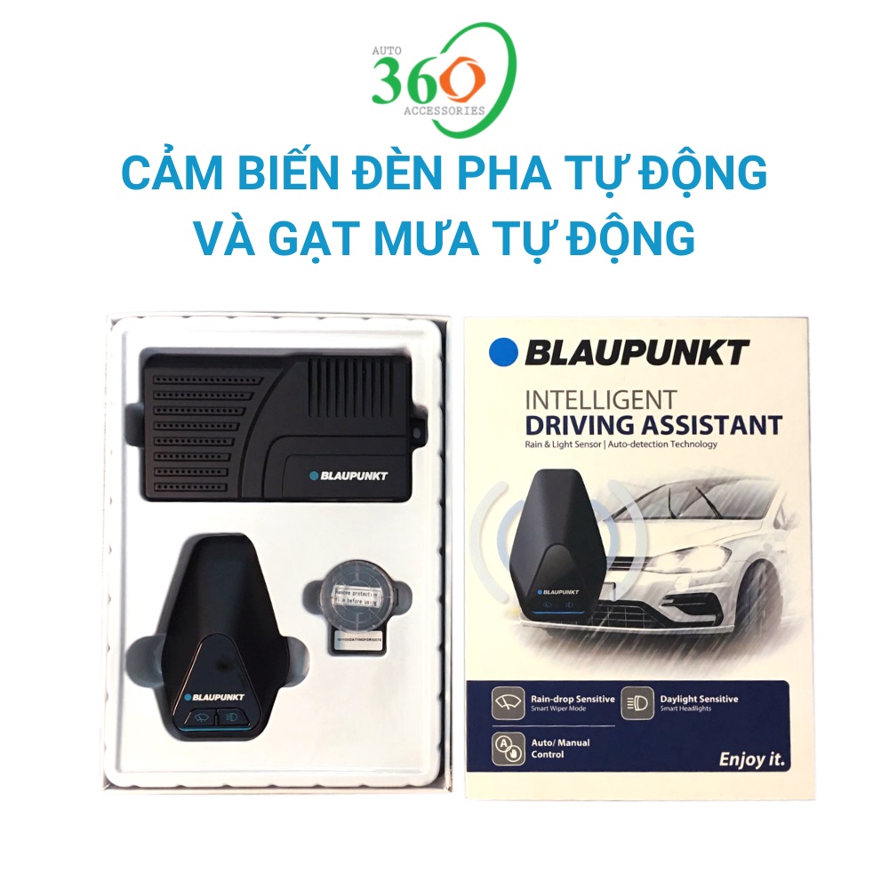 Cảm biến đèn pha tự động và gạt mưa tự động Blaupunkt IDA (thiết bị hỗ trợ lái thông minh) lái xe nhàn như xe sang