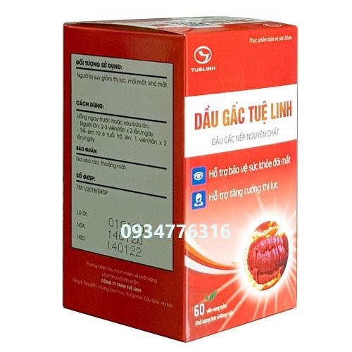 ✅ Dầu gấc Tuệ Linh - Giúp sáng mắt đẹp da