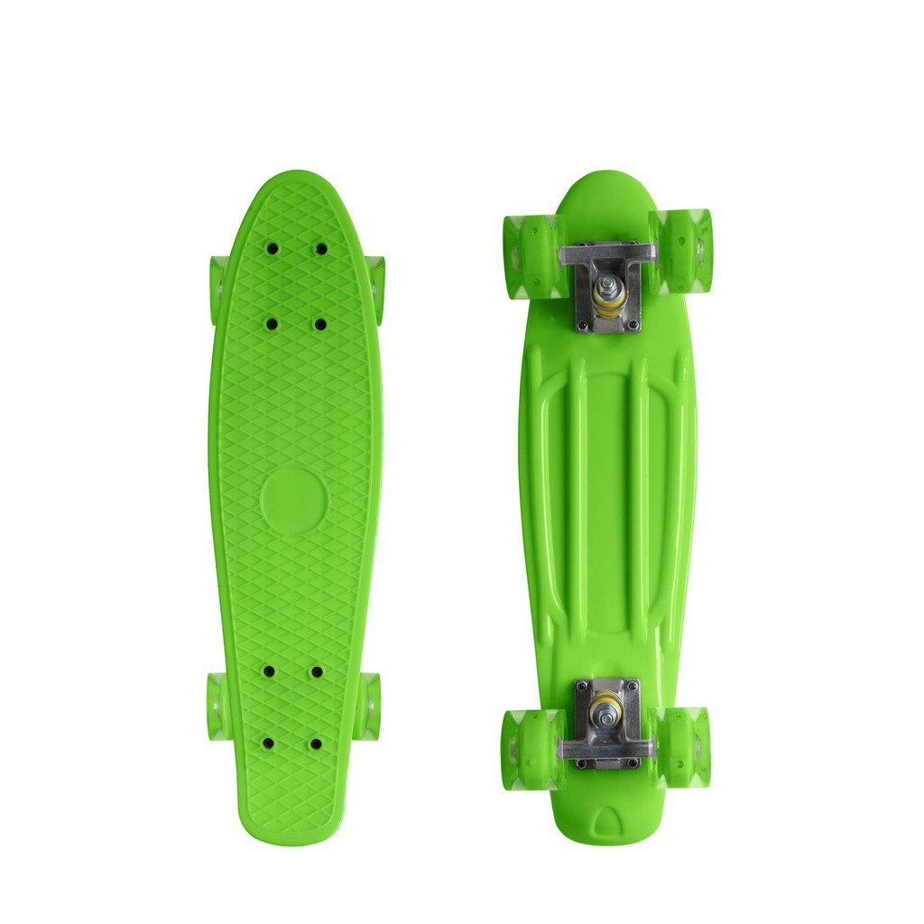 Ván trượt nhựa cao cấp bánh đèn kích thước 68.5x17.5x10 - Ván trượt Penny Board cỡ lớn cho trẻ em